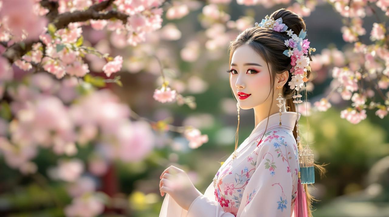 小米视频古风汉服摄影教程：如何在普通公园拍出大片感